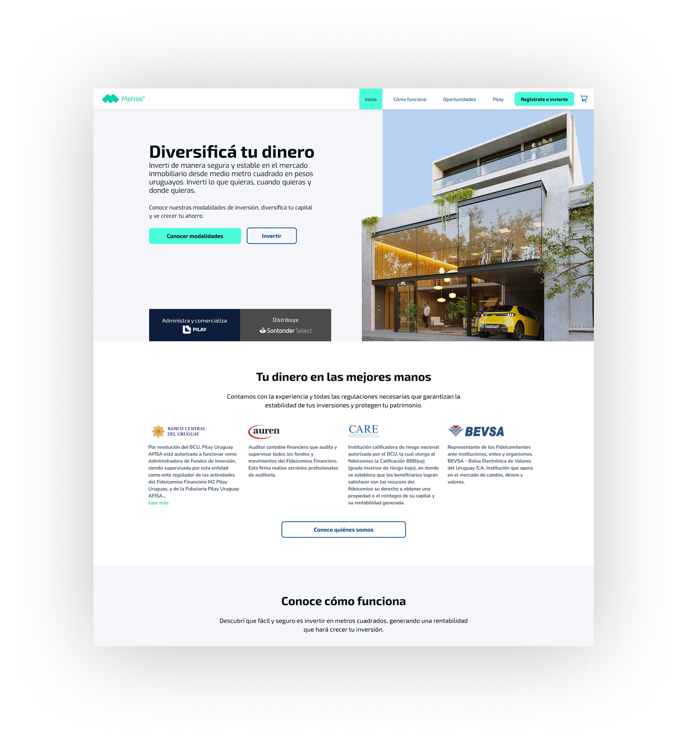 Detalle de inversión